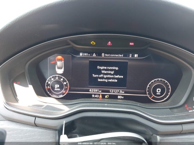 2018 Audi A5 2.0t Premium მანქანა იყიდება აუქციონზე, vin: WAUYNGF57JN000353, აუქციონის ნომერი: 45659199
