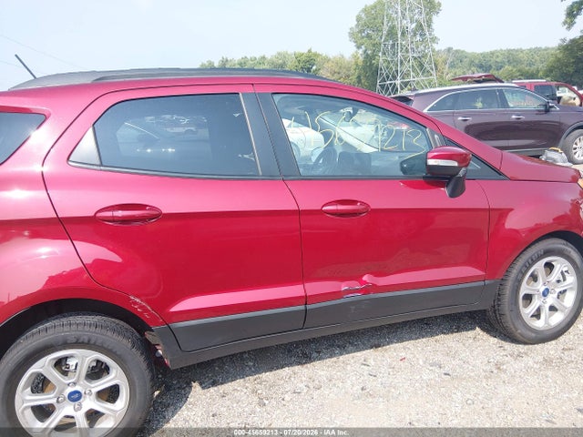 Aukcja sprzedaży 2021 Ford Ecosport Se, vin: MAJ3S2GE5MC437975, numer aukcji: 45659213