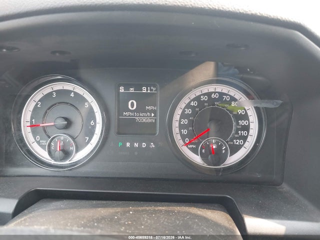 45659218 :رقم المزاد ، 1C6RR7FG4NS172626 vin ، 2022 Ram 1500 Classic Tradesman  4x4 6'4 Box مزاد بيع