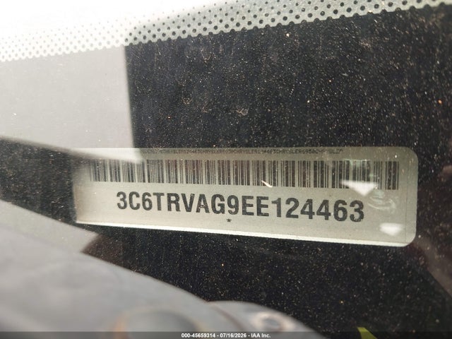 Aukcja sprzedaży 2014 Ram Promaster 1500 Low Roof, vin: 3C6TRVAG9EE124463, numer aukcji: 45659314