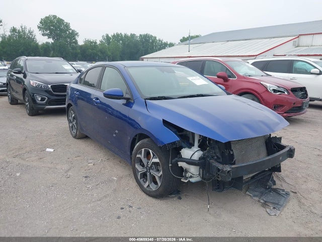 2019 Kia Forte Lxs მანქანა იყიდება აუქციონზე, vin: 3KPF24AD8KE056100, აუქციონის ნომერი: 45659340