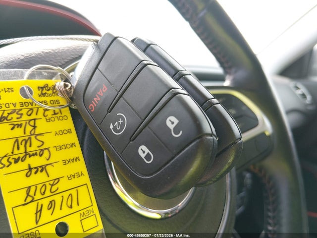 Aukcja sprzedaży 2018 Jeep Compass Trailhawk 4x4, vin: 3C4NJDDB4JT210529, numer aukcji: 45659357