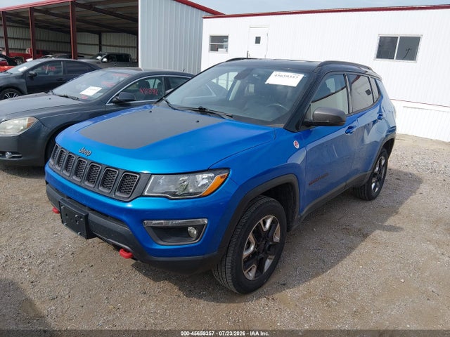 Aukcja sprzedaży 2018 Jeep Compass Trailhawk 4x4, vin: 3C4NJDDB4JT210529, numer aukcji: 45659357
