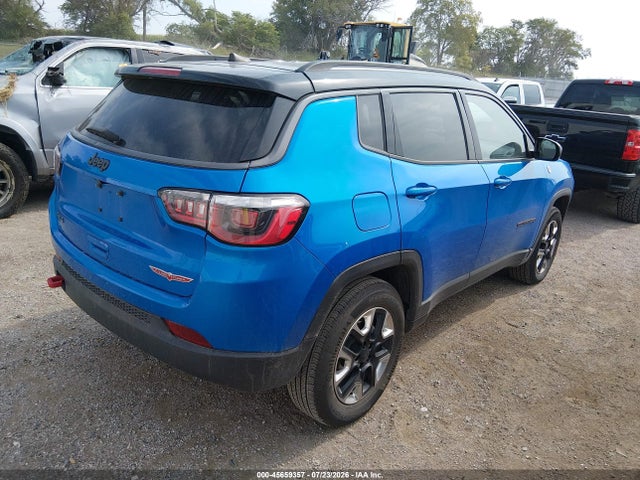 Aukcja sprzedaży 2018 Jeep Compass Trailhawk 4x4, vin: 3C4NJDDB4JT210529, numer aukcji: 45659357