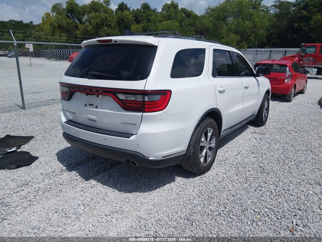 Продаж на аукціоні авто 2016 Dodge Durango Limited, vin: 1C4RDHDG6GC361291, номер лоту: 45659378