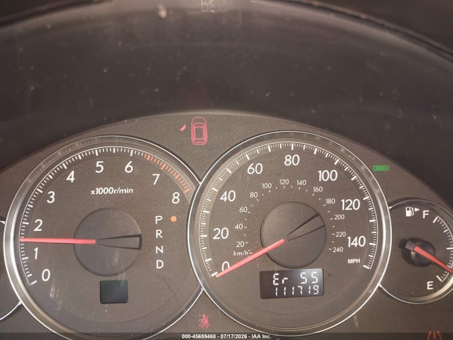 45659468 :رقم المزاد ، 4S3BL626087224909 vin ، 2008 Subaru Legacy (natl) Ltd/ltd W/vdc مزاد بيع