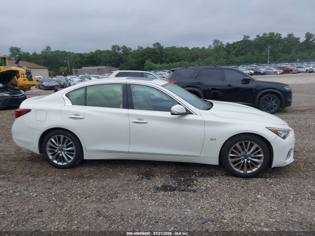 45659490 :رقم المزاد ، JN1EV7AR4KM593731 vin ، 2019 Infiniti Q50 3.0t Luxe مزاد بيع