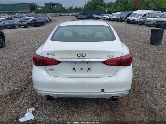 45659490 :رقم المزاد ، JN1EV7AR4KM593731 vin ، 2019 Infiniti Q50 3.0t Luxe مزاد بيع