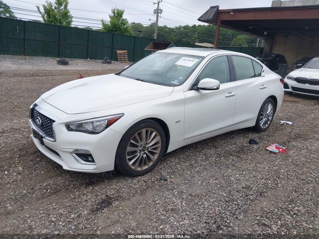 45659490 :رقم المزاد ، JN1EV7AR4KM593731 vin ، 2019 Infiniti Q50 3.0t Luxe مزاد بيع