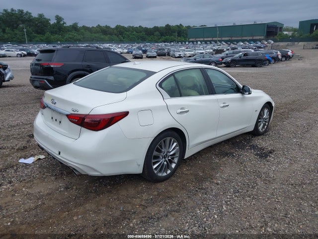 45659490 :رقم المزاد ، JN1EV7AR4KM593731 vin ، 2019 Infiniti Q50 3.0t Luxe مزاد بيع