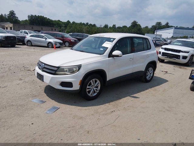 Aukcja sprzedaży 2013 Volkswagen Tiguan S, vin: WVGAV3AX4DW592729, numer aukcji: 45659515