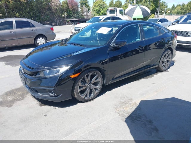 Honda Civic Sport 2019 2HGFC2F89KH518506 Image 2
