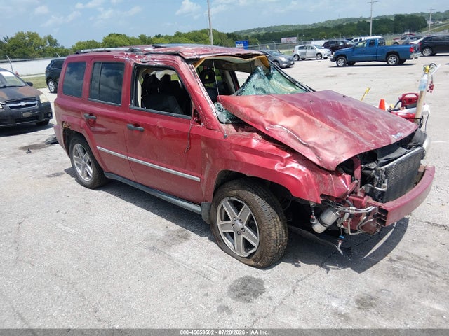 2008 Jeep Patriot Limited მანქანა იყიდება აუქციონზე, vin: 1J8FF48W08D599133, აუქციონის ნომერი: 45659582