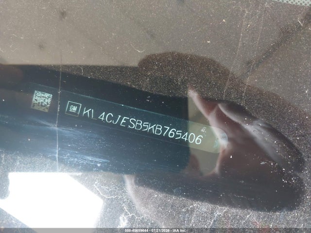 45659644 :رقم المزاد ، KL4CJESB5KB765406 vin ، 2019 Buick Encore Awd Preferred مزاد بيع
