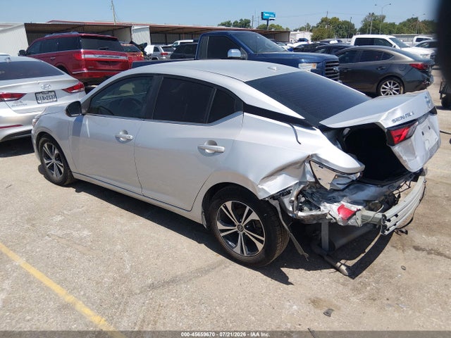 45659670 :رقم المزاد ، 3N1AB8CV0NY242064 vin ، 2022 Nissan Sentra Sv Xtronic Cvt مزاد بيع