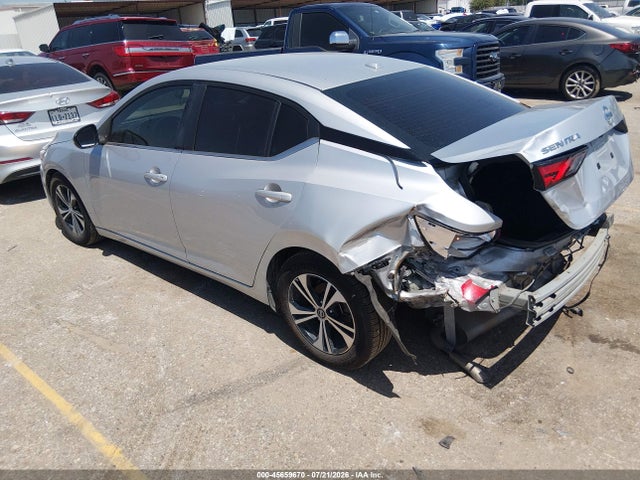 45659670 :رقم المزاد ، 3N1AB8CV0NY242064 vin ، 2022 Nissan Sentra Sv Xtronic Cvt مزاد بيع