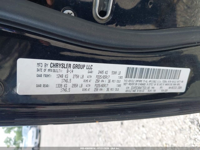 Продажа на аукционе авто 2015 Dodge Journey American Value Pkg, vin: 3C4PDCAB4FT531105, номер лота: 45659814