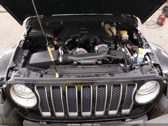 2018 Jeep Wrangler Unlimited Sahara 4x4 მანქანა იყიდება აუქციონზე, vin: 1C4HJXEG9JW174887, აუქციონის ნომერი: 45659834