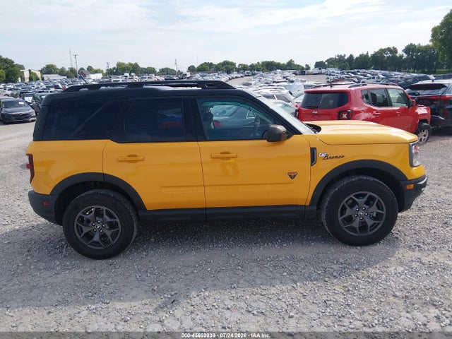 Продаж на аукціоні авто 2022 Ford Bronco Sport Badlands, vin: 3FMCR9D9XNRD36385, номер лоту: 45659839