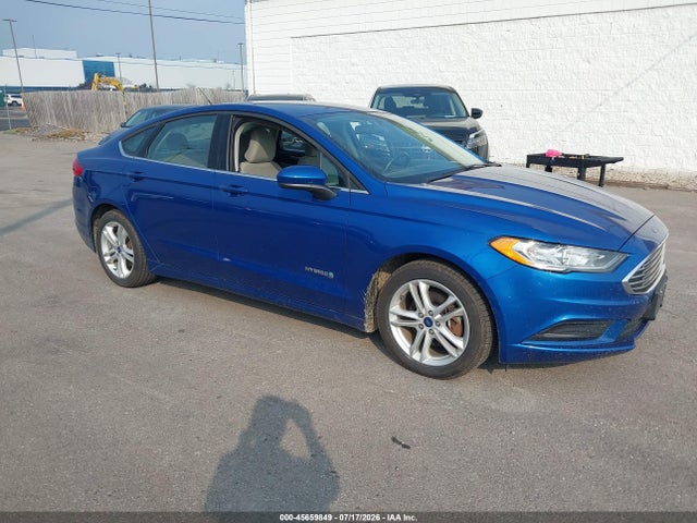 Ford Fusion Hybrid S 2018 3FA6P0UU4JR122306 головне зображення