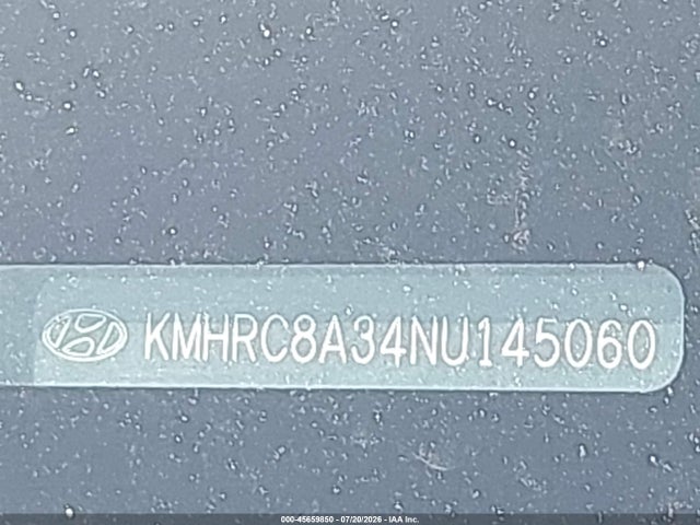 Продажа на аукционе авто 2022 Hyundai Venue Sel, vin: KMHRC8A34NU145060, номер лота: 45659850
