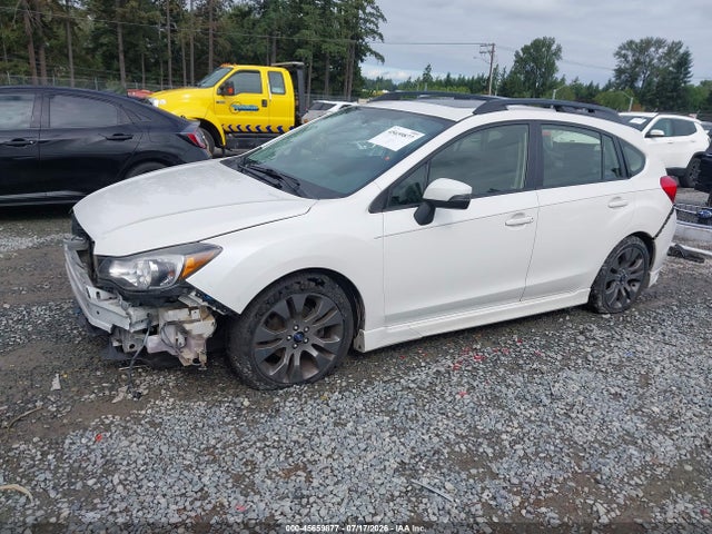 JF1GPAZ69FH327682 Subaru Impreza 2.0i Sport Limited