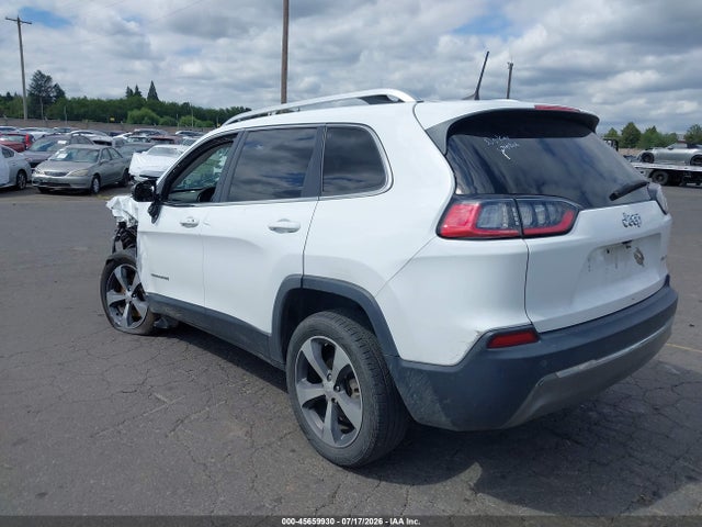 Aukcja sprzedaży 2020 Jeep Cherokee Limited Fwd, vin: 1C4PJLDB7LD553654, numer aukcji: 45659930