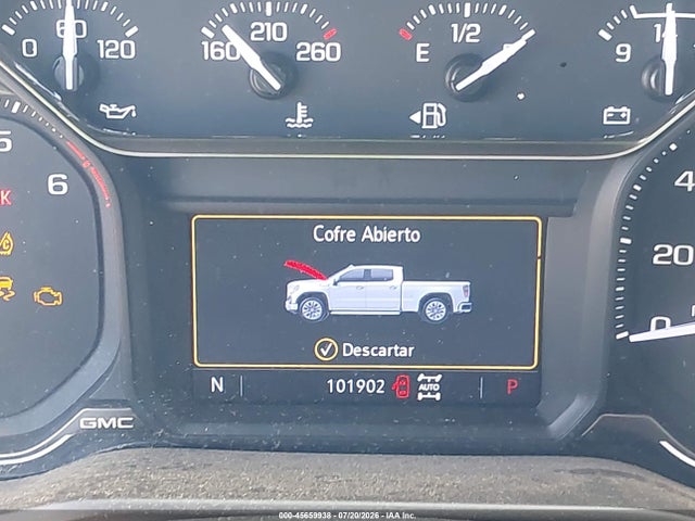 Продаж на аукціоні авто 2020 Gmc Sierra 1500 4wd  Short Box Slt, vin: 3GTU9DED3LG165695, номер лоту: 45659938
