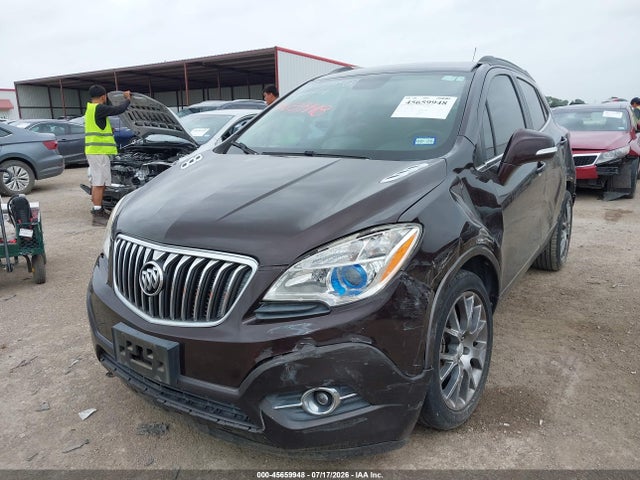 Aukcja sprzedaży 2016 Buick Encore Sport Touring, vin: KL4CJ1SM3GB726895, numer aukcji: 45659948