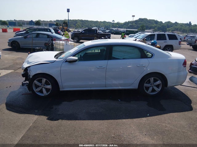Продажа на аукционе авто 2012 Volkswagen Passat 2.5l Se, vin: 1VWBP7A31CC040786, номер лота: 45660003