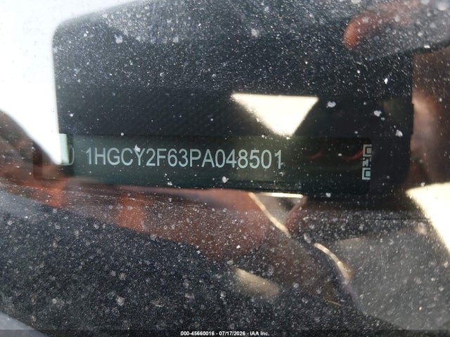 1HGCY2F63PA048501 Honda Accord Hybrid Ex-l