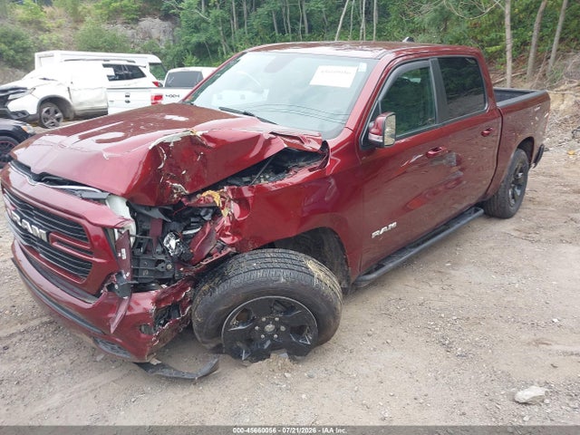 Aukcja sprzedaży 2019 Ram 1500 Big Horn/lone Star  4x4 5'7 Box, vin: 1C6SRFFT6KN608234, numer aukcji: 45660056
