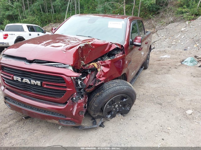 Aukcja sprzedaży 2019 Ram 1500 Big Horn/lone Star  4x4 5'7 Box, vin: 1C6SRFFT6KN608234, numer aukcji: 45660056