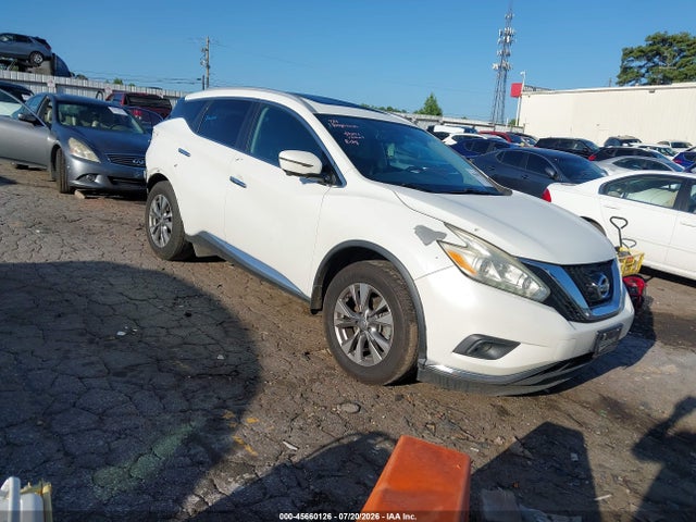 45660126 :رقم المزاد ، 5N1AZ2MG9GN146354 vin ، 2016 Nissan Murano Sl مزاد بيع