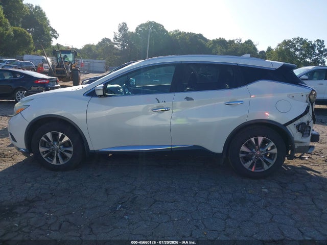 45660126 :رقم المزاد ، 5N1AZ2MG9GN146354 vin ، 2016 Nissan Murano Sl مزاد بيع