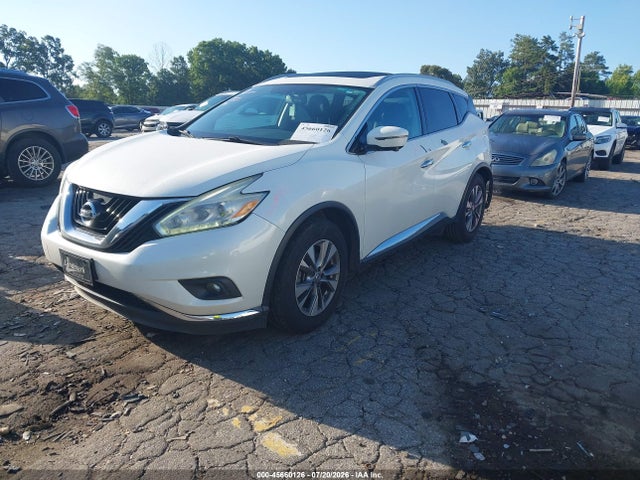 45660126 :رقم المزاد ، 5N1AZ2MG9GN146354 vin ، 2016 Nissan Murano Sl مزاد بيع