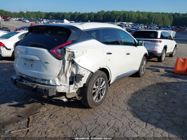 45660126 :رقم المزاد ، 5N1AZ2MG9GN146354 vin ، 2016 Nissan Murano Sl مزاد بيع