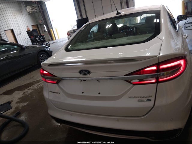 45660157 :رقم المزاد ، 3FA6P0D97HR208960 vin ، 2017 Ford Fusion Platinum مزاد بيع