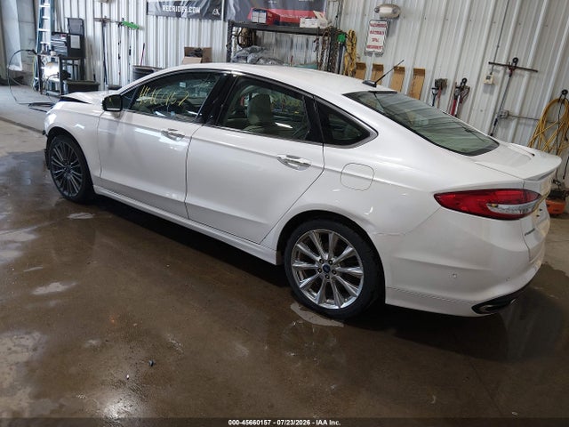 45660157 :رقم المزاد ، 3FA6P0D97HR208960 vin ، 2017 Ford Fusion Platinum مزاد بيع