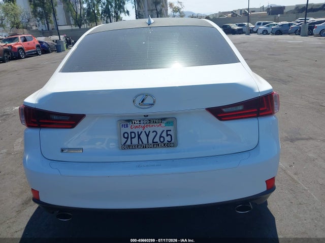 45660299 :رقم المزاد ، JTHBF1D22F5065726 vin ، 2015 Lexus Is 250 مزاد بيع