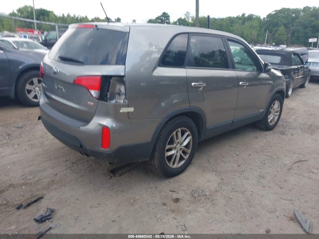 2014 Kia Sorento Lx მანქანა იყიდება აუქციონზე, vin: 5XYKTCA65EG524122, აუქციონის ნომერი: 45660342