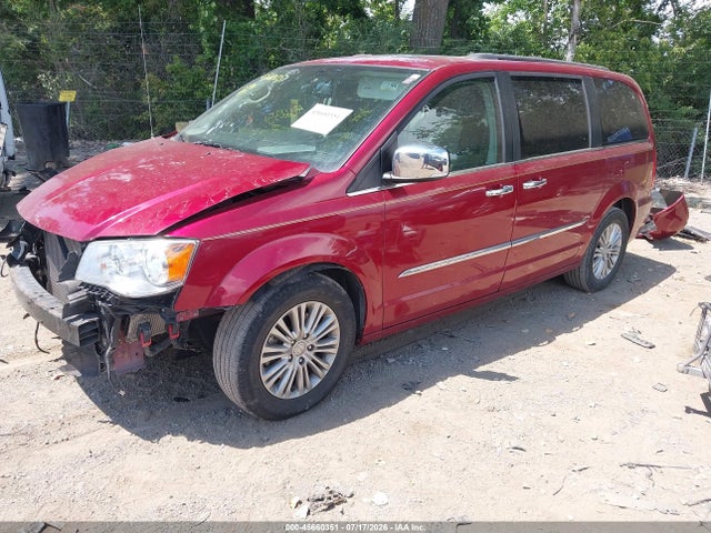 45660351 :رقم المزاد ، 2C4RC1CG9GR302979 vin ، 2016 Chrysler Town & Country Touring-l Anniversary Edition مزاد بيع