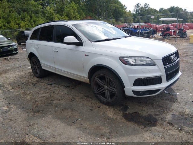 Продажа на аукционе авто 2015 Audi Q7 3.0t S Line Prestige, vin: WA1DGAFE6FD016737, номер лота: 45660372