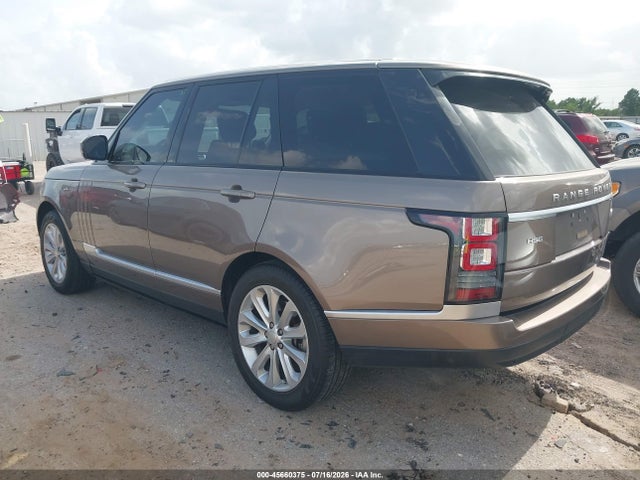 Land Rover Range Rover 3.0l V6 Supercharged Hse 2015 SALGS2VFXFA215446 Image 3