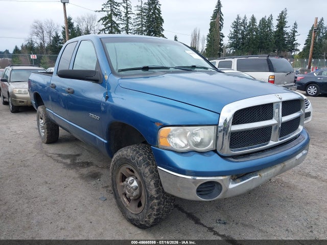 Продажа на аукционе авто 2005 Dodge Ram 2500 Slt/laramie, vin: 1D7KS28D55J526430, номер лота: 45660395