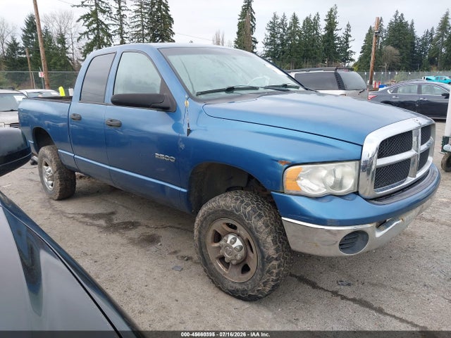 Продажа на аукционе авто 2005 Dodge Ram 2500 Slt/laramie, vin: 1D7KS28D55J526430, номер лота: 45660395