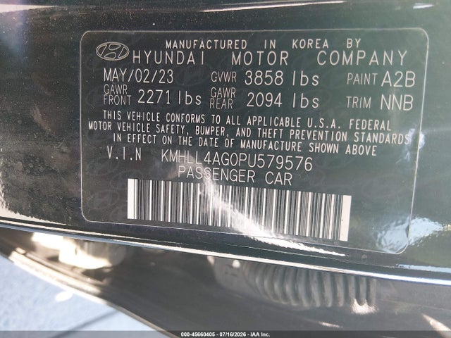 Hyundai ELANTRA SE 2023 KMHLL4AG0PU579576 Image 9