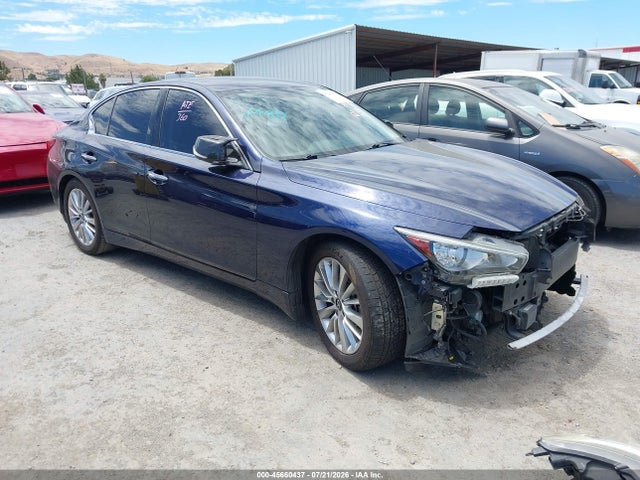 Aukcja sprzedaży 2021 Infiniti Q50 Luxe, vin: JN1EV7BP0MM707174, numer aukcji: 45660437