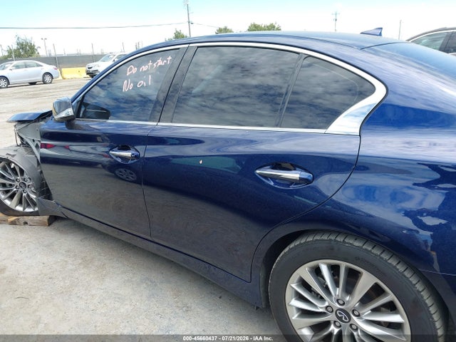 Aukcja sprzedaży 2021 Infiniti Q50 Luxe, vin: JN1EV7BP0MM707174, numer aukcji: 45660437