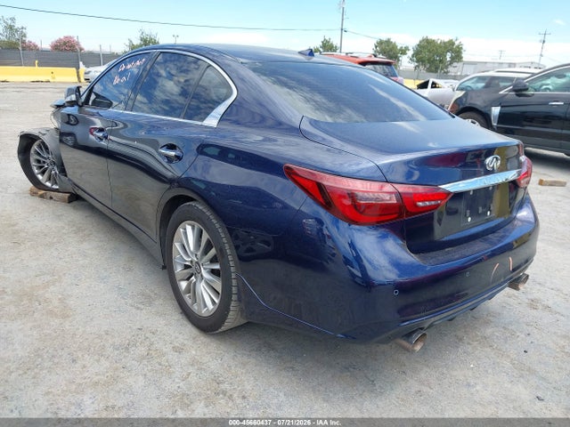 Aukcja sprzedaży 2021 Infiniti Q50 Luxe, vin: JN1EV7BP0MM707174, numer aukcji: 45660437
